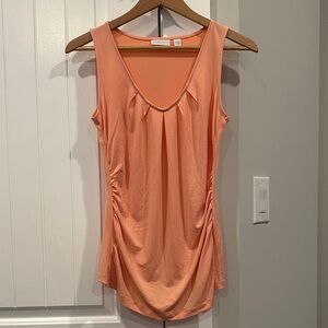 New York & Company Peach Tank Top